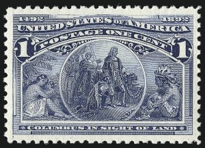 Sale Number 953, Lot Number 695, 1893 Columbian Issue (Scott 230-245)