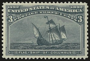 Sale Number 953, Lot Number 698, 1893 Columbian Issue (Scott 230-245) Sale Number 953, Lot Number 698, 1893 Columbian Issue (Scott 230-245)