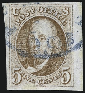 Sale 953, Lot 71, 1847 Issue (Scott 1-2)