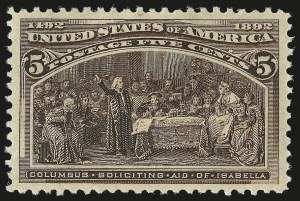 Sale Number 953, Lot Number 710, 1893 Columbian Issue (Scott 230-245)