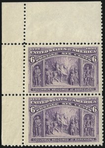 Sale 953, Lot 713, 1893 Columbian Issue (Scott 230-245)