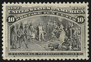 Sale 953, Lot 717, 1893 Columbian Issue (Scott 230-245)