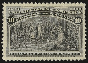 Sale 953, Lot 718, 1893 Columbian Issue (Scott 230-245)