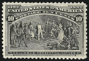 Sale 953, Lot 719, 1893 Columbian Issue (Scott 230-245)