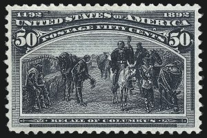 Sale 953, Lot 734, 1893 Columbian Issue (Scott 230-245)