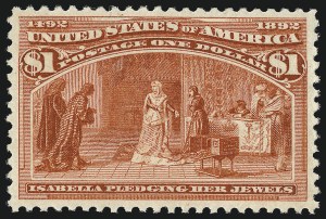 Sale 953, Lot 736, 1893 Columbian Issue (Scott 230-245)
