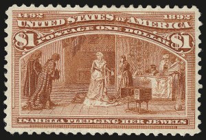 Sale 953, Lot 737, 1893 Columbian Issue (Scott 230-245)