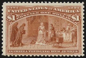Sale 953, Lot 741, 1893 Columbian Issue (Scott 230-245)