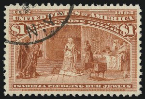 Sale Number 953, Lot Number 743, 1893 Columbian Issue (Scott 230-245)
