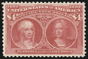 Sale 953, Lot 757, 1893 Columbian Issue (Scott 230-245)