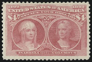 Sale 953, Lot 759, 1893 Columbian Issue (Scott 230-245)