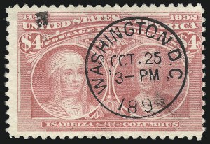 Sale 953, Lot 761, 1893 Columbian Issue (Scott 230-245)