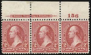 Sale 953, Lot 775, 1894 Unwatermarked Bureau Issue (Scott 246-263)