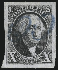 Sale 953, Lot 79, 1847 Issue (Scott 1-2)