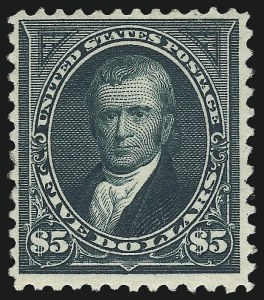 Sale 953, Lot 799, 1894 Unwatermarked Bureau Issue (Scott 246-263)