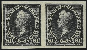 Sale 953, Lot 814, 1895 Watermarked Bureau Issue (Scott 264-278)
