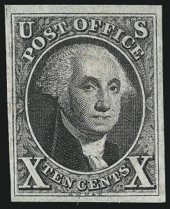 Sale 953, Lot 84, 1847 Issue (Scott 1-2)