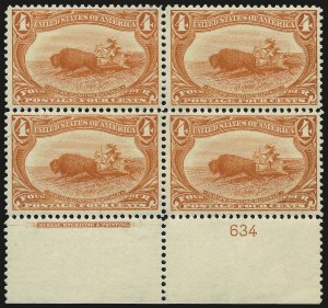 Sale 953, Lot 842, 1898 Trans-Mississippi Issue (Scott 285-293)