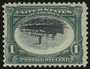 Sale 953, Lot 869, 1901 Pan-American Issue (Scott 294-299)