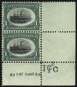 Sale 953, Lot 874, 1901 Pan-American Issue (Scott 294-299)