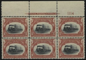 Sale 953, Lot 879, 1901 Pan-American Issue (Scott 294-299)