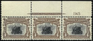Sale 953, Lot 885, 1901 Pan-American Issue (Scott 294-299)