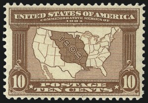 Sale Number 953, Lot Number 952, 1904 Louisiana Purchase Issue (Scott 323-327)
