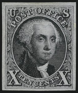 Sale 953, Lot 96, 1875 Reproduction of 1847 Issue (Scott 3-4)
