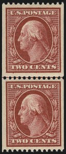 Sale 953, Lot 971, 1908-10 Washington-Franklin Issues (Scott 331-356)