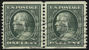Sale 953, Lot 980, 1908-10 Washington-Franklin Issues (Scott 331-356)