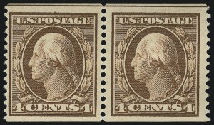 Sale 953, Lot 982, 1908-10 Washington-Franklin Issues (Scott 331-356)