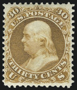 Sale 956, Lot 107, 1875 Re-Issue of 1861-66 Issue