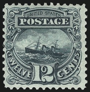 Sale 956, Lot 129, 1875 Re-Issue of 1869 Pictorial Issue
