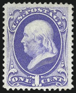 Sale 956, Lot 145, 1870 National Bank Note Co. Ungrilled Issue (Scott 145-155)