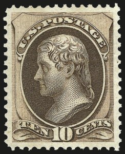 Sale Number 956, Lot Number 158, 1873 Continental Bank Note Co. Issue
