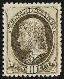 Sale 956, Lot 182, 1879 American Bank Note Co. Issue (Scott 182-191)