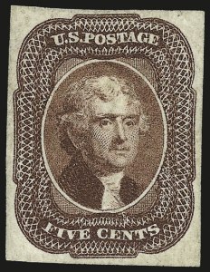 Sale Number 956, Lot Number 20, 1851-56 Issue Sale Number 956, Lot Number 20, 1851-56 Issue