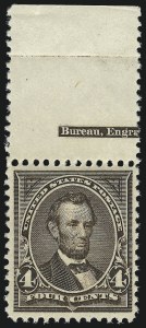 Sale 956, Lot 248, 1894-98 Bureau Issues