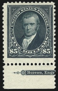 Sale 956, Lot 258, 1894-98 Bureau Issues
