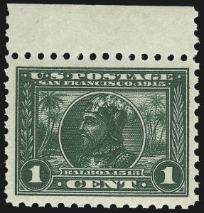 Sale 956, Lot 395, Panama-Pacific Issue