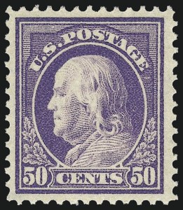Sale 956, Lot 413, 1912-16 Issues (Scott 407-423)