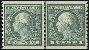 Sale Number 956, Lot Number 449, 1912-16 Issues (Scott 443-460) Sale Number 956, Lot Number 449, 1912-16 Issues (Scott 443-460)
