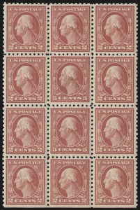 Sale 956, Lot 474, 1912-16 Issues (Scott 461-480)
