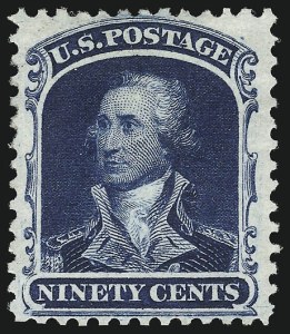 Sale 956, Lot 57, 1875 Reprint of 1857-60 Issue