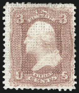 Sale 956, Lot 77, 1867-68 Grilled Issues