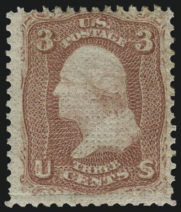 Sale 956, Lot 81, 1867-68 Grilled Issues