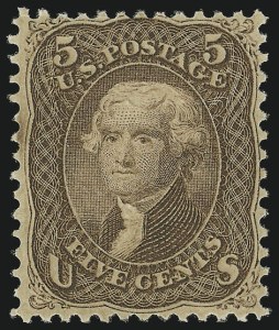 Sale 956, Lot 92, 1867-68 Grilled Issues
