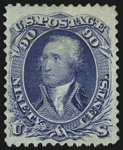 Sale 956, Lot 98, 1867-68 Grilled Issues