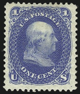Sale 956, Lot 99, 1875 Re-Issue of 1861-66 Issue
