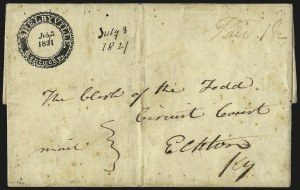 Sale 958, Lot 503, Stampless Markings